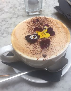 Rich, dark, delicious mocha at Redemption - Seven Dials in London