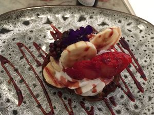 strawberry in December ??? at Redemption - Seven Dials in London