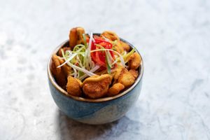 loaded cassava  at Redemption - Seven Dials in London