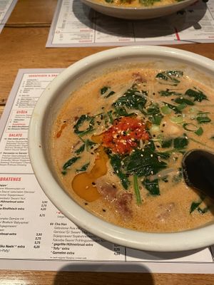 Vegan Tantanmen with Beyond Meat   at MoschMosch in Wiesbaden