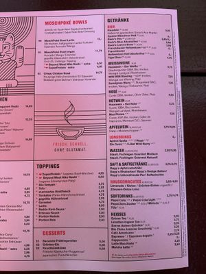 Menu 3  at MoschMosch in Wiesbaden