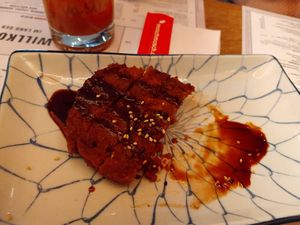 beyond meat patty as a side at MoschMosch in Wiesbaden