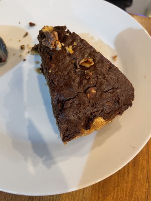 Chocolate brownie  at Potiron et Ciboulette in Angers