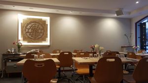 Inside at Bhajan Cafe in Nice