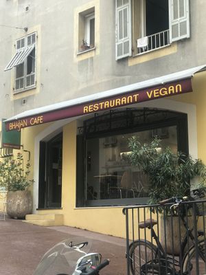 Vegan  at Bhajan Cafe in Nice