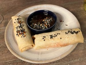 Spring rolls (daily special)  at Fellpack in Keswick
