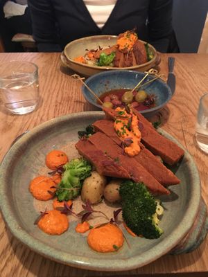 Vegan Chickpea Steak😍😍 at Fellpack in Keswick