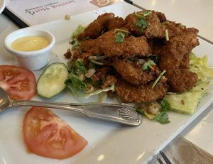 Cha cha spicy shrimp. So delicious!  at Loving Hut - Barber Lane - Maybe closed in Milpitas