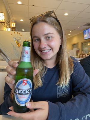 Non alcoholic beer  at Loving Hut - Barber Lane - Maybe closed in Milpitas