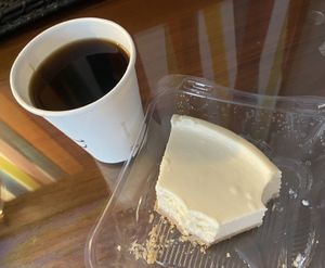 Vegan cheesecake to go! So good!  at Loving Hut - Barber Lane - Maybe closed in Milpitas