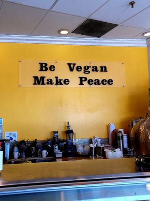 Inside of restaurant! at Loving Hut - Barber Lane - Maybe closed in Milpitas