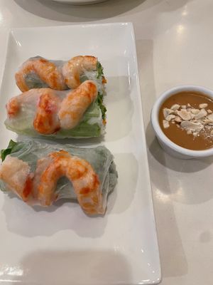 Saigon rolls  at Loving Hut - Barber Lane - Maybe closed in Milpitas