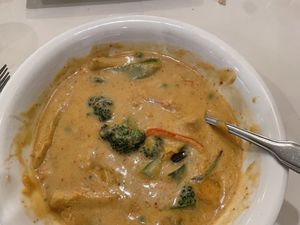 Panang curry  at Loving Hut - Barber Lane - Maybe closed in Milpitas