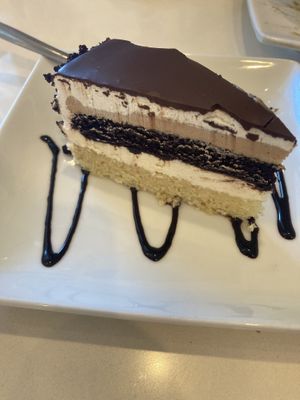 chocolate hazelnut cake!  at Loving Hut - Barber Lane - Maybe closed in Milpitas