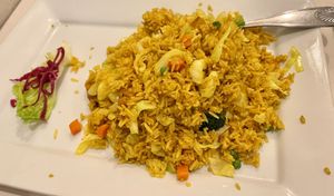 Curry fried rice   at Loving Hut - Barber Lane - Maybe closed in Milpitas