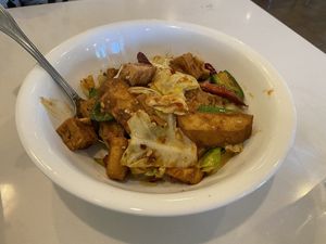 Twice Cooked Tofu at Loving Hut - Barber Lane - Maybe closed in Milpitas