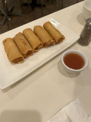 Fried spring rolls  #Veganuary at Loving Hut - Barber Lane - Maybe closed in Milpitas