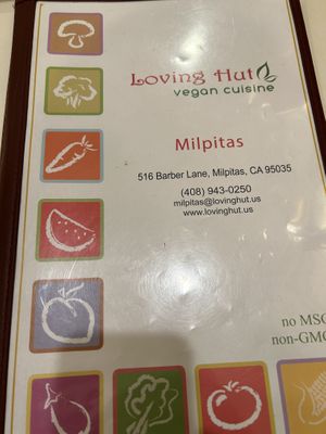 Loving hut menu #Veganuary at Loving Hut - Barber Lane - Maybe closed in Milpitas