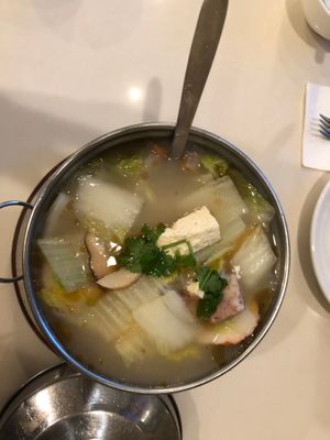 Flying Buddha soup at Loving Hut - Barber Lane - Maybe closed in Milpitas