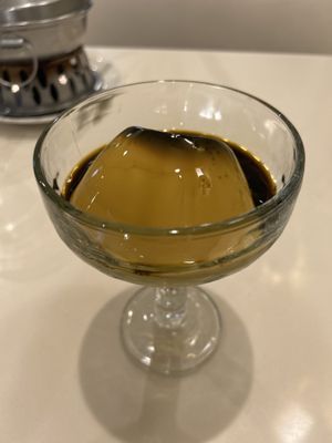 Flan  at Loving Hut - Barber Lane - Maybe closed in Milpitas