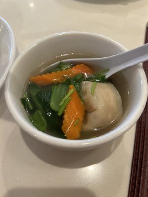 Soup  at Loving Hut - Barber Lane - Maybe closed in Milpitas