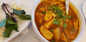 Noodle soup at Loving Hut - Barber Lane - Maybe closed in Milpitas