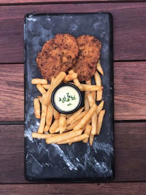 Fried Chicken & Chips at MURDEReats in Leichhardt