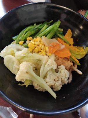 Spicy noodles at Shū Niàn - Vegine  in Taitung