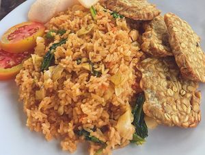 Nasi goreng  at Clasico in Lembongan