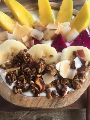 Smoothie bowl at Clasico in Lembongan