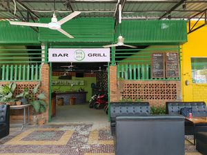 Outside at Bar Ang in Battambang