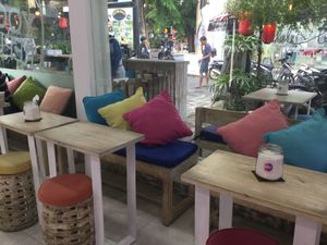 Inside  at Yogurt Republic in Seminyak