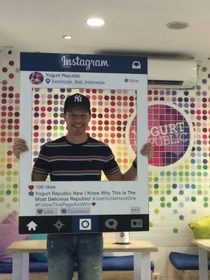 Yogurt republic  at Yogurt Republic in Seminyak