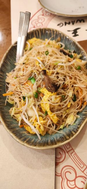 Stir fry noodles (vegetarian- ask for no egg if vegan) at Ravioli Wang - Porta Camollia in Siena