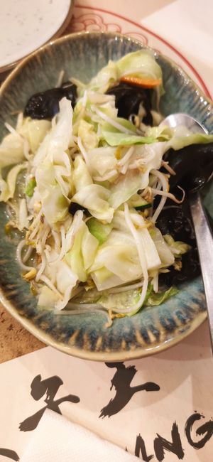 Stir fried vegetables at Ravioli Wang - Porta Camollia in Siena