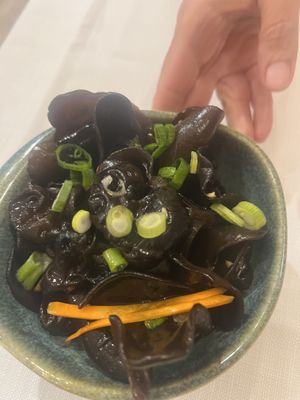 Mushrooms salad  at Ravioli Wang - Porta Camollia in Siena