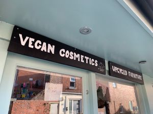 Vegan cosmetics at Buffmonger Plus in Swanage