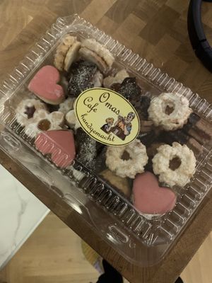 Weihnachtskekse  at Omas Backstube in Vienna