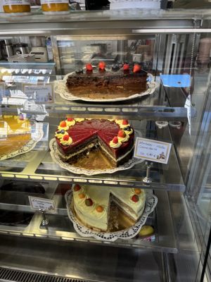 Tortenauswahl  at Omas Backstube in Vienna