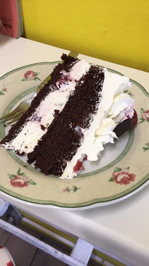 Chocolate cherry  at Omas Backstube in Vienna