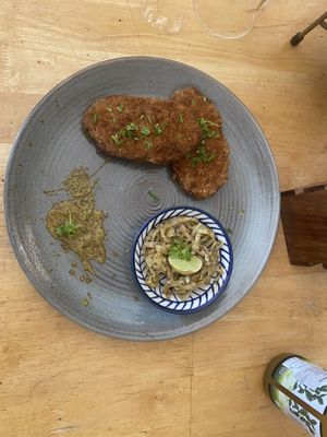 Vegan Bengali fysh fry  at Cafe VegaNation in Siliguri