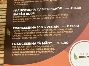   at Santa Francesinha in Porto