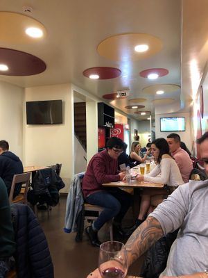 Overview second floor at Santa Francesinha in Porto