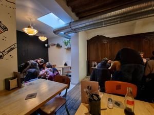 Interior at The Potato Bar  in Bruges