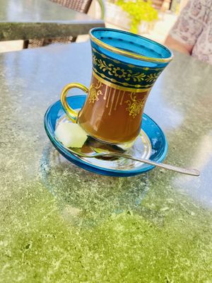 Arabic tea   at Nafplio Falafel in Nafplion