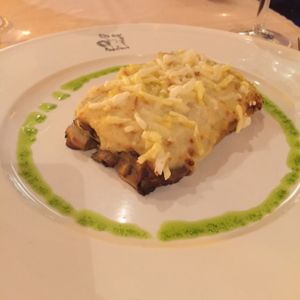 lasaña de setas at Madre Tierra in Toledo