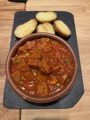 Carcamusas veggie  at Madre Tierra in Toledo