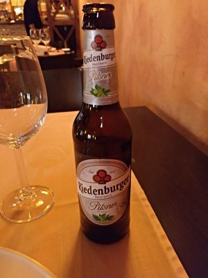 Riedenburger, organic pilsner at Madre Tierra in Toledo