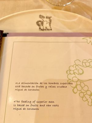 Their motto at Madre Tierra in Toledo