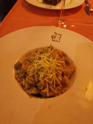 Risotto at Madre Tierra in Toledo